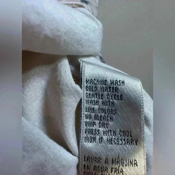 EUC | Women’s Nine West Baby Doll Blouse - Late 90s/Early Y2K | Size 4 | Tan - Picture 5 of 8